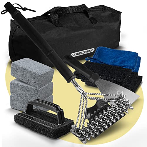 CASENCONTROS - Griddle Cleaning Kit for Blackstone [12 Pcs] - Flat Top